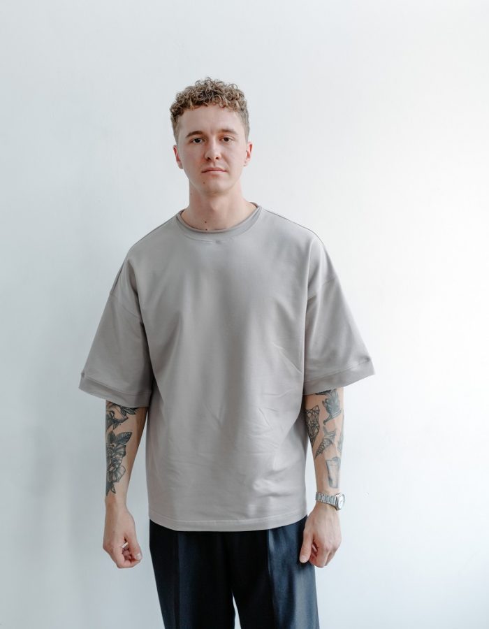 Футболка мужская Бежевая