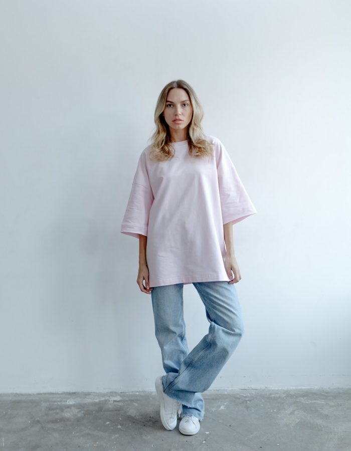 Футболка женская Розовая