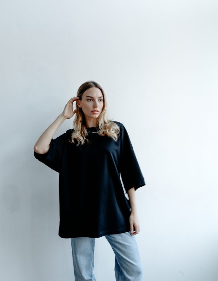 Футболка женская Черная