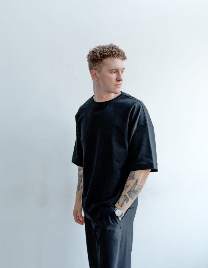 Футболка мужская Черная