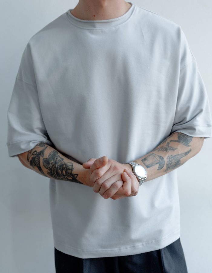 Футболка мужская Серая